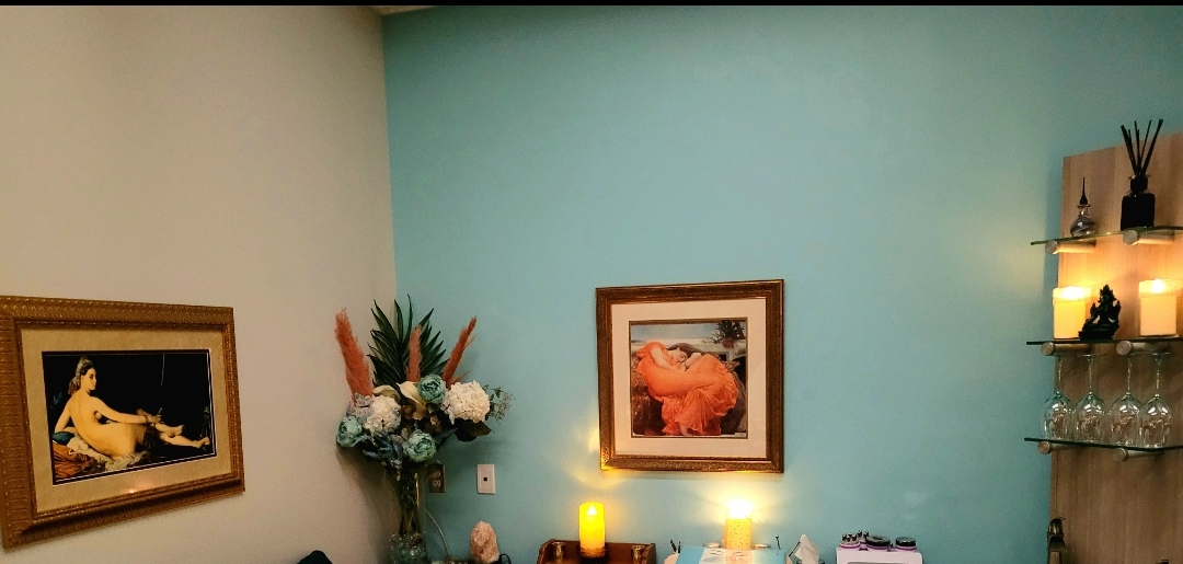 The private Lashmajick studio room in Timonium, Maryland